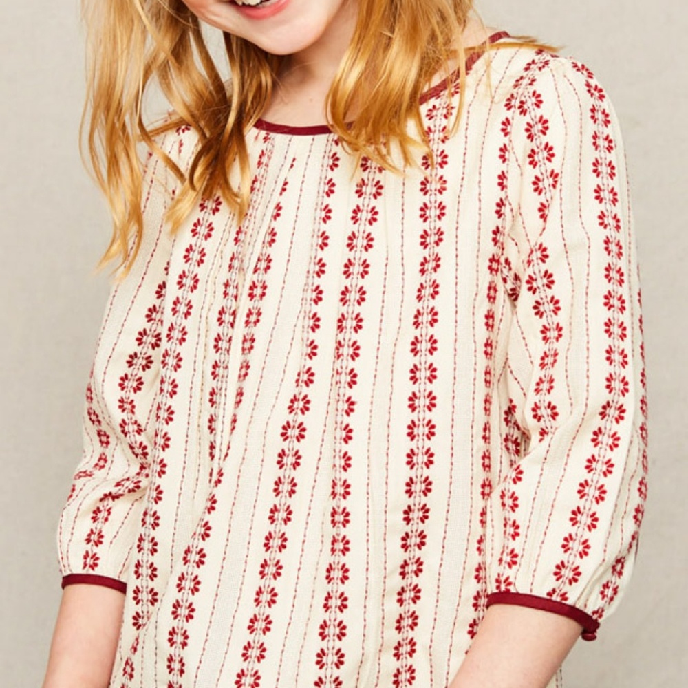 Boutique girls peasant top by Hayden L.A.